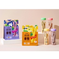 [Bebecook] / Brown Rice Long Stick Snack 30g + Roasted Corn Blueberries K-Snack Korean Snack