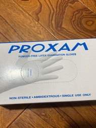 泰國製造無粉👋🏻即棄乳膠手套 100隻 2025年 M size 可用作手膜護膚