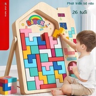 (Ready) 【1.8A Thousands of Praise People】Tetruck3d Block 3D Puzzle Development Toy for Boys and Girl