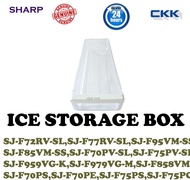 SHARP PETI SEJUK BEKAS AIS SIMPANAN/ SHARP REFRIGERATOR ICE STORAGE BOX SJ-F72RVSF-F77RV