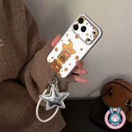 Cute Star Boy Phone Case With Lanyard For Realme GT8 Pro GT 7T GT6 6T Neo 7X 6 SE P4 P3 Lite P1 Spee