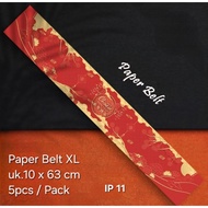 5pcs Labels Paper Belts in Chinese New Year Hampers Packaging CNY 5pcs Labels Paper Belts in Chinese