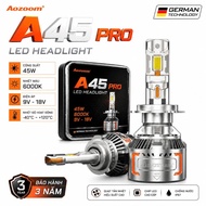 Aozoom A45 Pro Led Bulb 45W Waterproof IP68 for genuine H4,H7,H11 cars