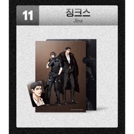 < JINX > Clear File + Photocard (lezhin black rabbit) File+Photocard