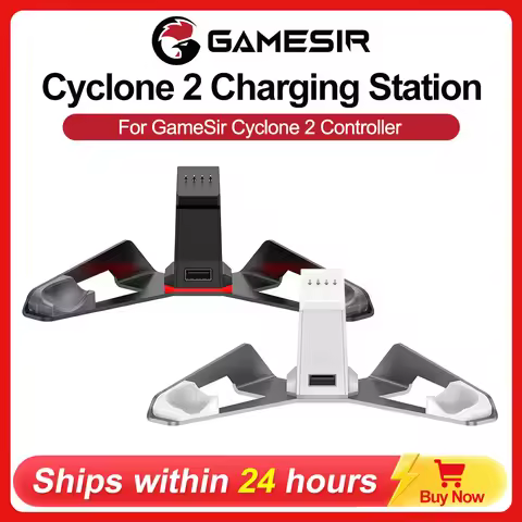 GameSir Cyclone 2 Charging Station Controller Dock Original Gamepad Accessories CNC Anodized Aluminu