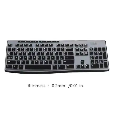 Silicone Keyboard Cover For K260 K270 MK295 MK275 Models Protector Spills proof for Office Home Scho