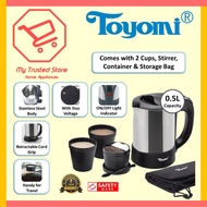 Toyomi WK 315 0.5L Mini S.S. Travel Kettle Jug