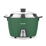 送變頻扇滿2萬折500★大同15人份不鏽鋼配件松柏綠電鍋TAC-15L-NGA《門市第4件8折優惠》