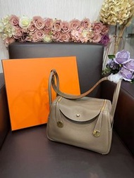 Hermes Lindy 26 Etoupe GHW 愛馬仕Lindy26大象灰金扣