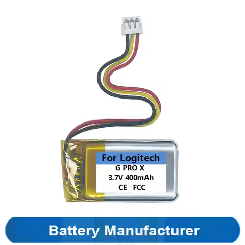 400mAh AHB521630PJT Battery For Logitech G Pro X Superlight2 Superlight 1 2 3 Wireless Game Mouse
