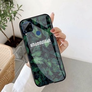 HP (U 065) Realme C15 Glass Softcase - Casing Realme C15hp - Realme C15 Beautiful Case - Realme C15 