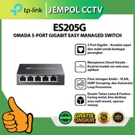 TP-LINK ES205G OMADA 5-PORT GIGABIT EASY MANAGEMENT SWITCH