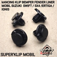 kANCING KLIP BEMPER FENDER LINER MOBIL SUZUKI  SWIFT / SX4 /ERTIGA /IGNIS
