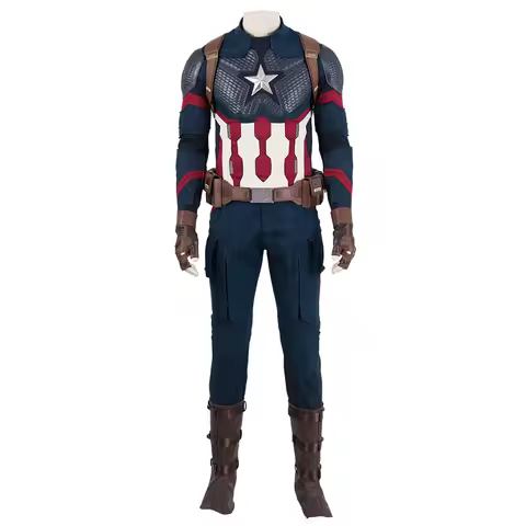 Captain cos America Steve Rogers Cosplay Helmet Costume Adult Men Uniform Outfit Suit Halloween Carn