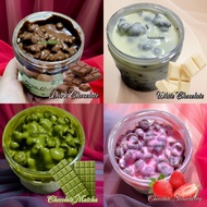 COCOJAR MURAH SEDAP VIRAL / HOMEMADE BY KUNA / CHOCOLATE / MATCHA / WHITE CHOCOLATE 😋