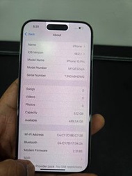 iPhone 15 Pro 512GB AppleCare+