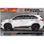 TOYOTA INNOVA CUTTING STICKERS SIMPLE INNOVA ACCESSORIES STICKERS NEWZenix
