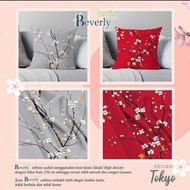 Sarban Sofa Cushion Cover Custom Size 65X65 Sakura Motif