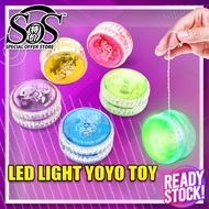 LED Light YoYo Toy / Luminous yoyo Kids String Control Creative Hobby YoYo Light YOYO LED Berlampu