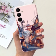 สำหรับ Samsung Galaxy A05s เคส SM-A057F เคสโทรศัพท์ TPU แบบน่มผ้าหุ้มหลังทาสีลูกอมน่ารักสำหรับ Samsung A05s A 05S เคส GalaxyA05s