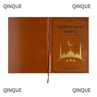 QINJUE  Holy Quran, All 114 Surahs Illustrated Quran Study Guide Notebook, Premium Study Guide Simpl