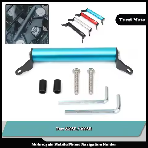 Fit For CFMOTO CF SR250 250SR 300SR 250 SR 300 2023 Motorcycle SMART Phone GPS Navigation Plate Brac
