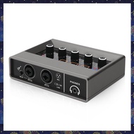 (RZDW) Professional Audio Mixer USB Audio Interface Sound Card DJ Equipment Recording Studio Electri