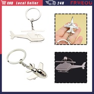 Personalized Air Travel Keychain Tour Plane Souvenir Pendant Necklace