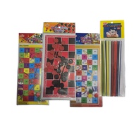 (Single Pack) Jhee Classic Board Game Pick Up Stick / Play Chess / Draught Game