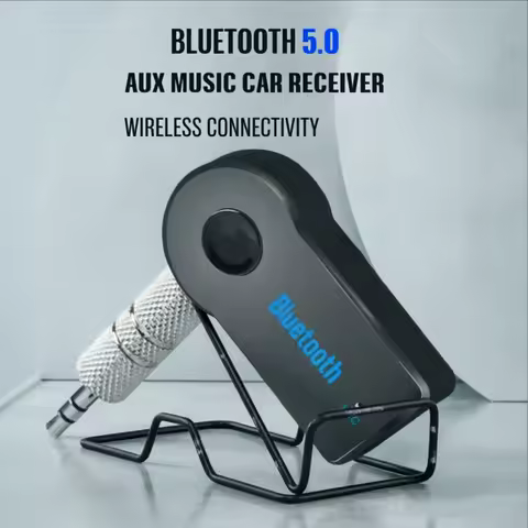 2 in 1 Wireless Bluetooth 5.0 Receiver Transmitter Adapter 3.5mm Jack For Car Music Audio Aux A2dp H