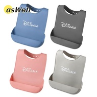 ASWELL Adults Patients Feeding  Elderly Aid Silicone Adult Bib