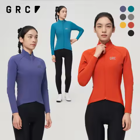 GRC Women's Tech Windproof Fleece Cycling Jacket Windproof Warm for Outdoor Cycling