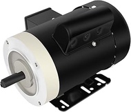 3/4HP Electric Motor 1725RPM, Single Phase,56C Frame,115V/230V, 5/8"Shaft Diameter Rolled Steel Shel