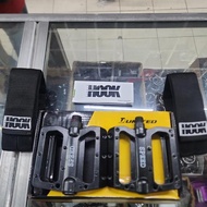 Fixie Pedal Strap Large Axle Alloy Fixie Se Set Pedal + Strep Strap