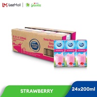 [CARTON] Dutch Lady Purefarm UHT Milk- STRAWBERRY (200ml x 24)