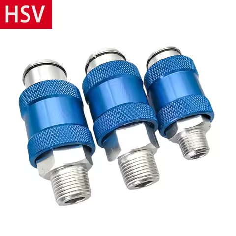 HSV-06 HSV-08 HSV-10 HSV-15 Pneumatic Hand Slide Valve Flow Control Manual Switch G1/8 1/4 3/8 1/2 B