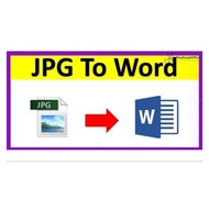Transfer PDF, Photo, to service word. jpg to PDF editing word