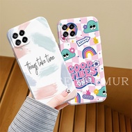 Qu0te Case For Samsung A12 M12 A22 4G A22 5G M32 M22 M34 M54 Bumper Character Kesing Pro Camera