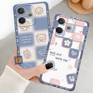 Softcase Case Oppo A5 Pro 4G / Oppo A5 Pro 5G 2025 - Flexible Silicone Case - Cute Checkered Case