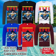 Tshirt Hype Anime 10 Long Sleeve