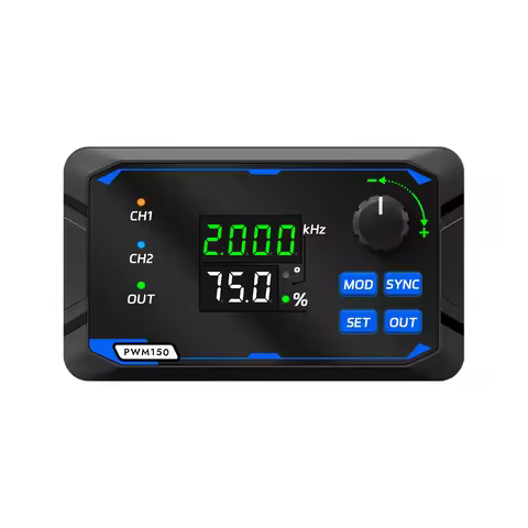 DC 5-24V 4-20ma Frequency Function Generator 1HZ~100KHZ PWM Pulse Frequency Duty Cycle,Dual-Channel
