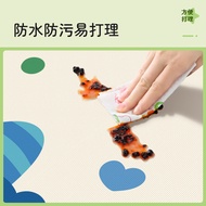 8. Dopamine Square Tablecloth Waterproof Oilproof Disposable 2024 Small Square Table Cover Cloth Car