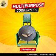 MATAF Mesin Pengacau Dodol/Multi Purpose Cooker Kawah Cast Iron