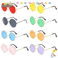 EMILEE Metal Sunglasses Hippie Retro Fashion Circle Glasses