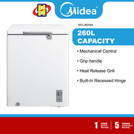 Midea Freezer (260L) Eco Friendly R600a Chest Freezer WD-260WA