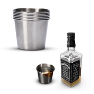 Bruntmor Stainless Steel Metal Drinking Cups - Mint Julep Cups - Dishwasher Safe and Stackable - BPA