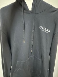 Guess hoodie 黑色帽T  背後款 尺寸M