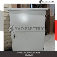 Outdoor hat panel Box 40x60x22 1.5mm thick/ powder coating - RALPH7032 color