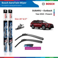 Bosch AeroTwin Plus Rain Wiper, SUBARU Outback Car, 2015 Model So Far, Outback Wiper, Bosch Spare Parts