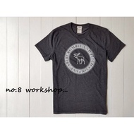 ((S) [A & F Boys' Store] Abercrombie Fitch Short Sleeve T-Shirt [AF008P9] MUSCLE Version Original Pr